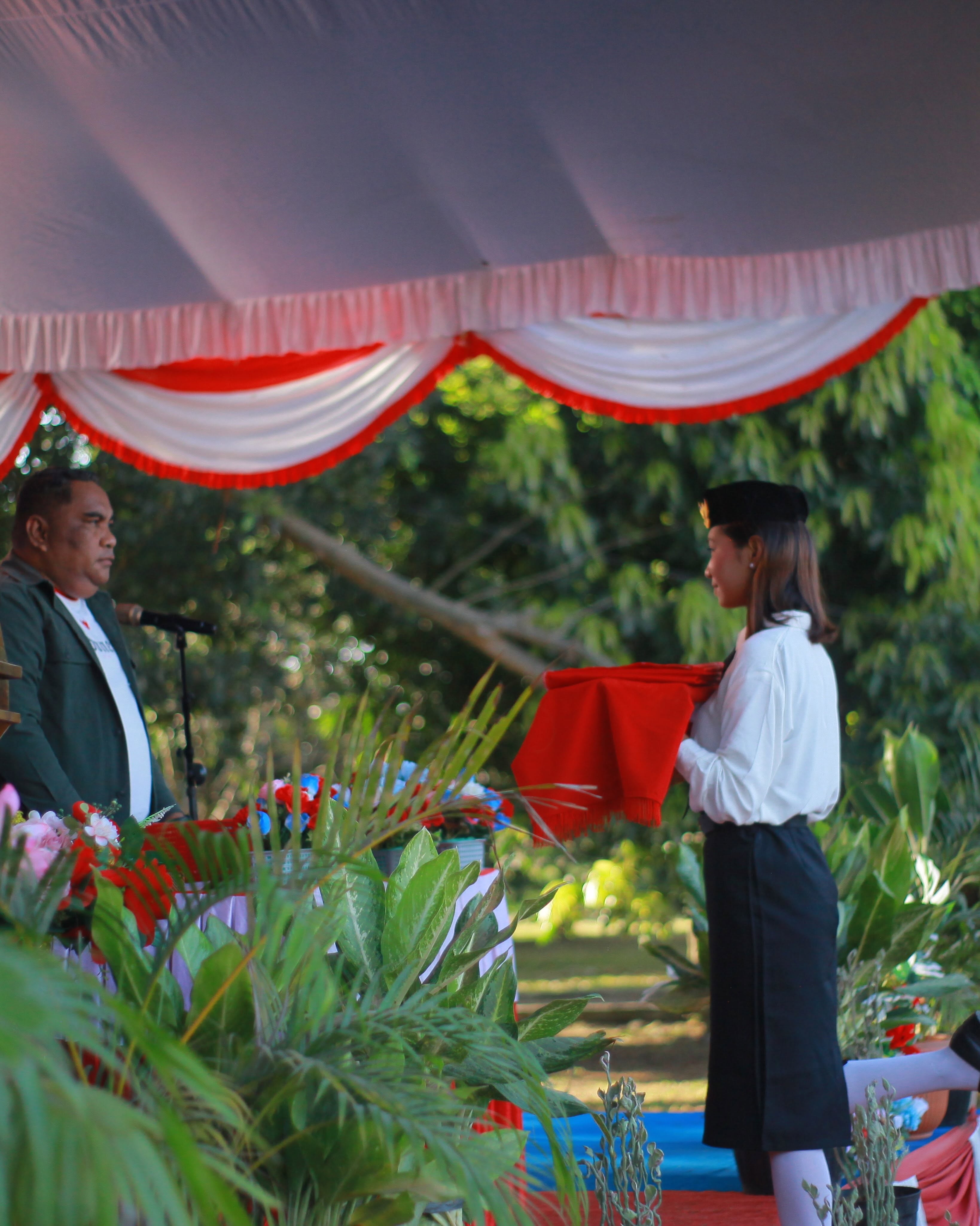 Upacara peringatan HUT Kemerdekaan Republik Indonesia ke-81 di Universitas Halmahera